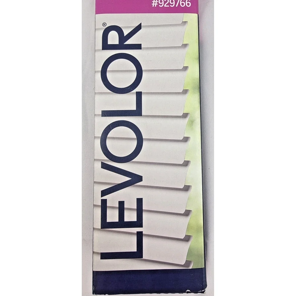 Levolor Trim+Go 19x64 White Aluminum Mini Blind Trim to 15